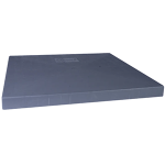 E-Lite Gray Plastic Pad, 36 x 48 x 3"