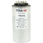 Titan HD Round Dual Capacitor, 40+7.5MFD, 440/370V
