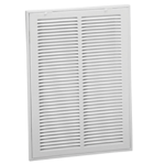 Return Air Filter Grille, 673, 14 x 25, White