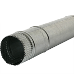 6" x 5' Snap Lock Pipe, 30Ga