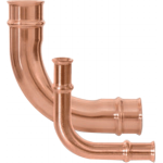 RLS Copper Press 90 deg Elbow (Crimp), 3/4"
