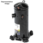 Scroll Compressor, 208/230, 3-Phase, 10.8 EER