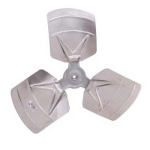 Fan Blade, 24", CW, 3-25, 1/2" Bore