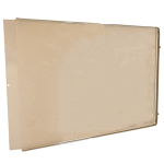 Condensate Drain Pan, Horizontal, Champagne, 29.64