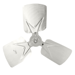 Fan Blade, 19.8", 3 Blade, 120 deg Angle