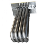 Heat Exchanger, 4 Tube, Aluminum