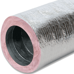 KM Insulated Flex-Vent, 5"x25' Silver Jack R6 Bag